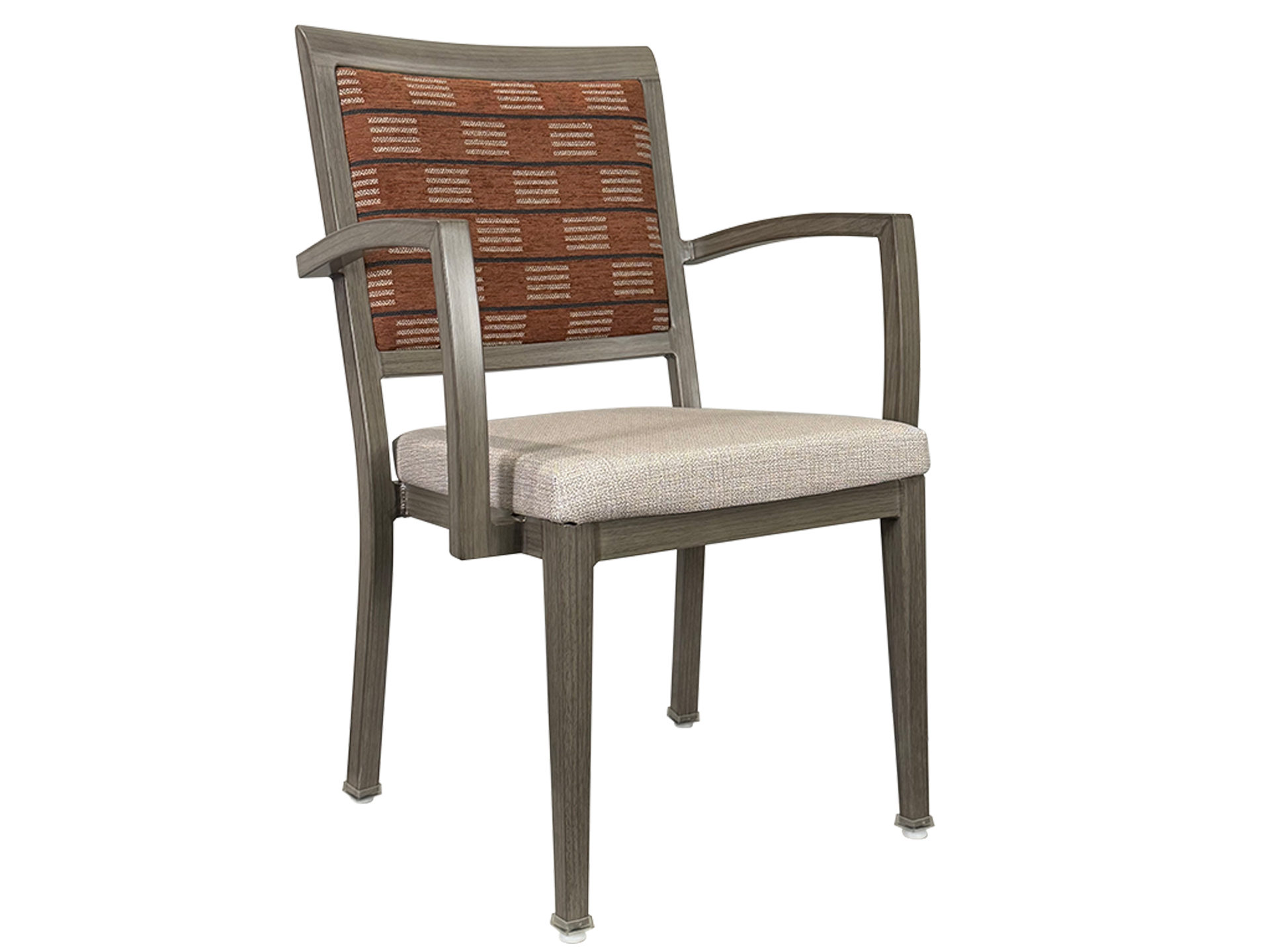 Aluminum Dining Armchair