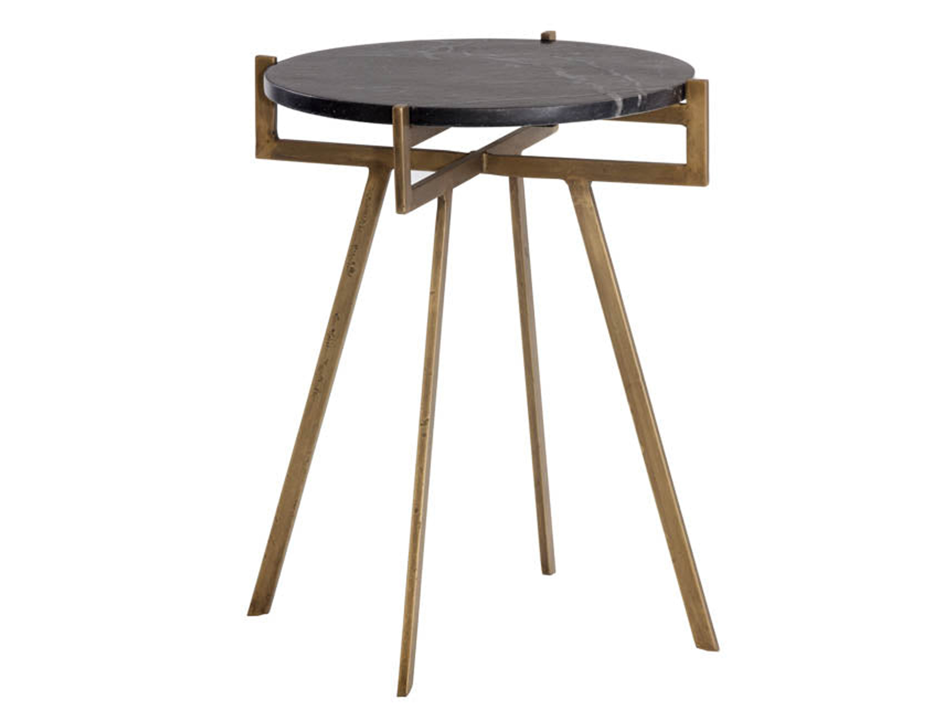 End Table w/ Marble Top