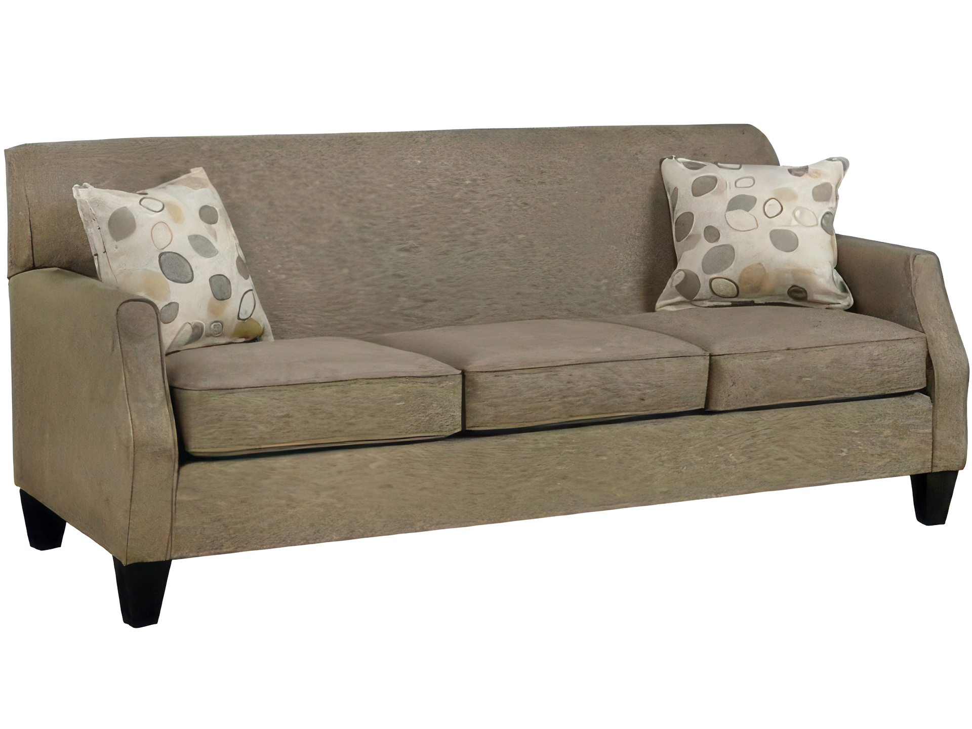 Contemporary Three-Seat Lounge Sofa